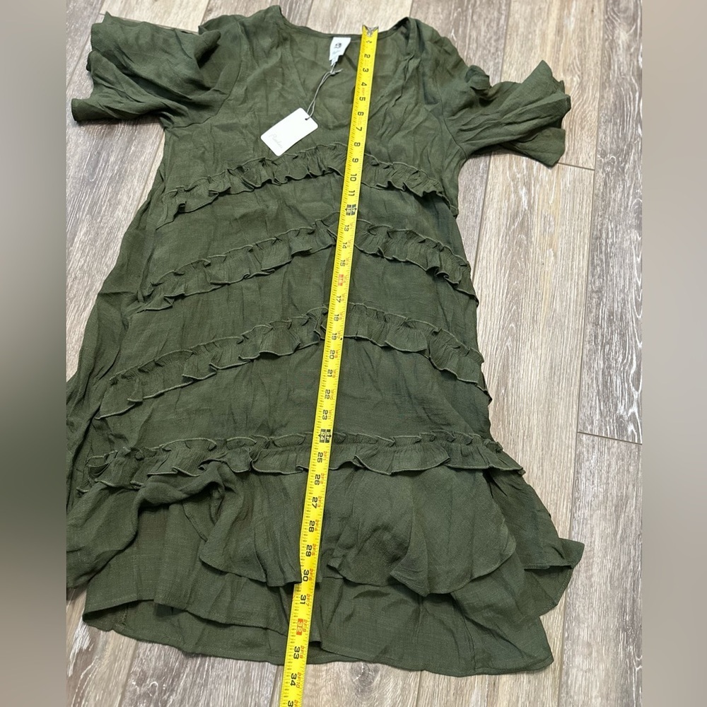 🛍️NET. Flawless Ruffle dress with line - Picture 5 of 7